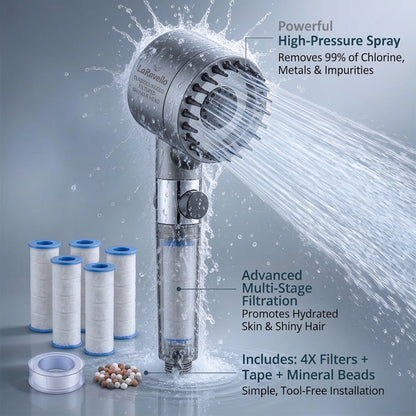LaRavello Filtered Shower Head