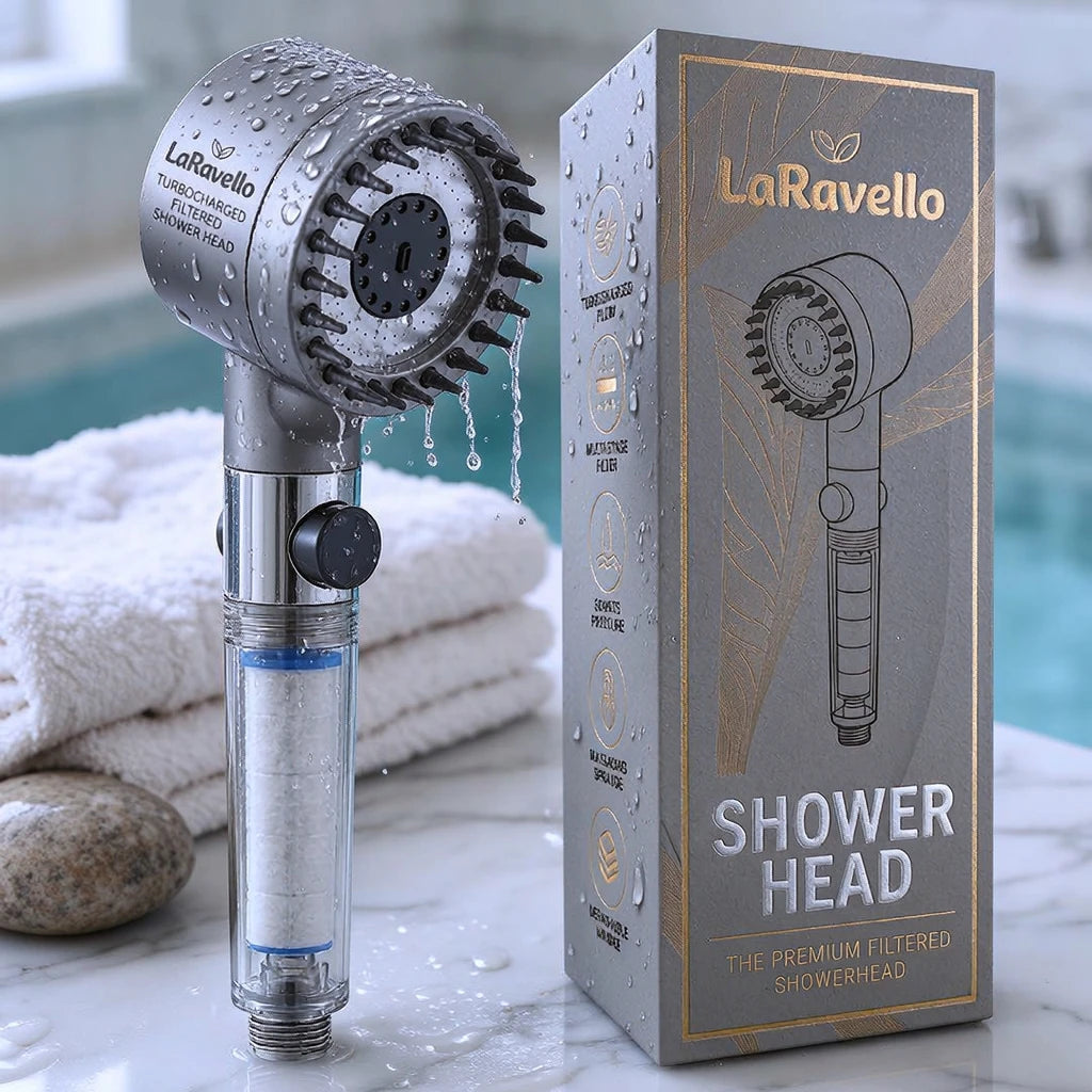 LaRavello Filtered Shower Head