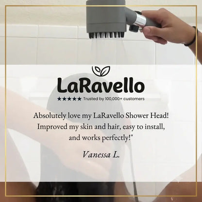 LaRavello Filtered Shower Head