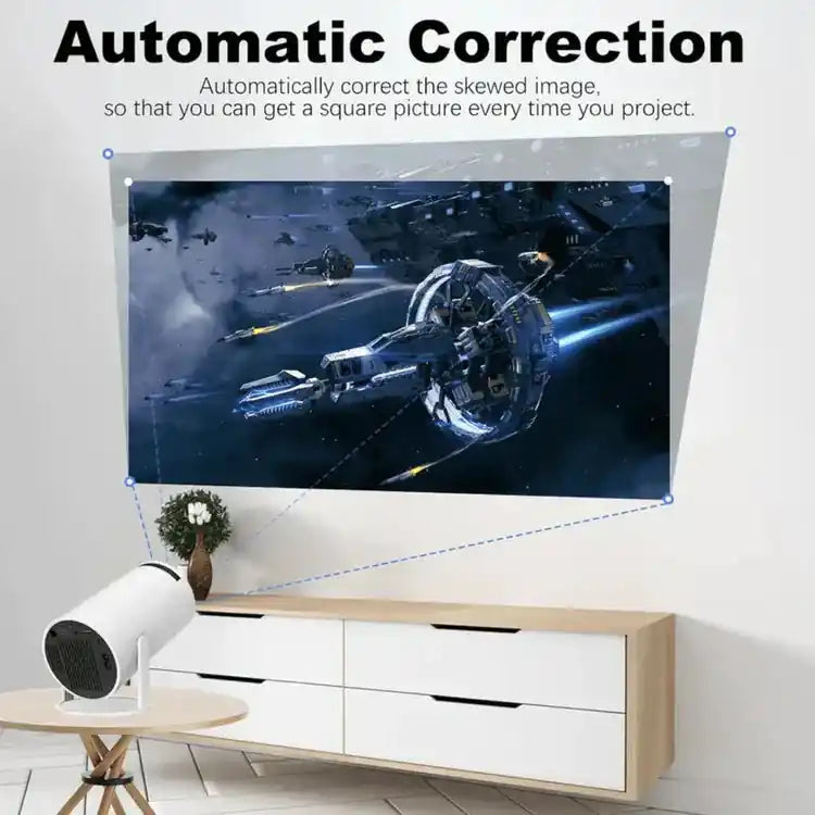 smart-portable-projector-wifi-bluetooth-hd-projector - LaRavello™